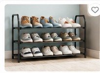 4-Tier Shoe Rack Organizer